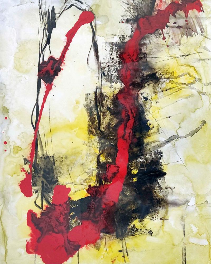eruption2, 40x55, acryl auf steinpapier Bildnummer:1715533252371





