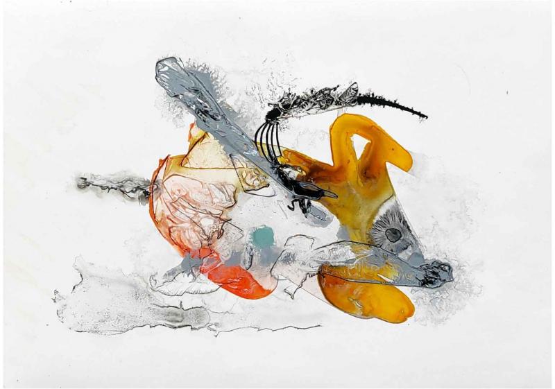 nagetier,30x20, acryl auf steinpapier Bild-Nummer 1751210560343





