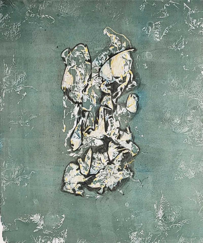 ohne ausgang, 30x37, monotypie Bildnummer:1720970449775



